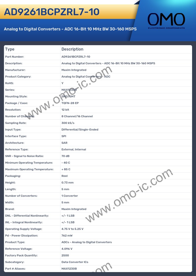 AD9261BCPZRL7-10