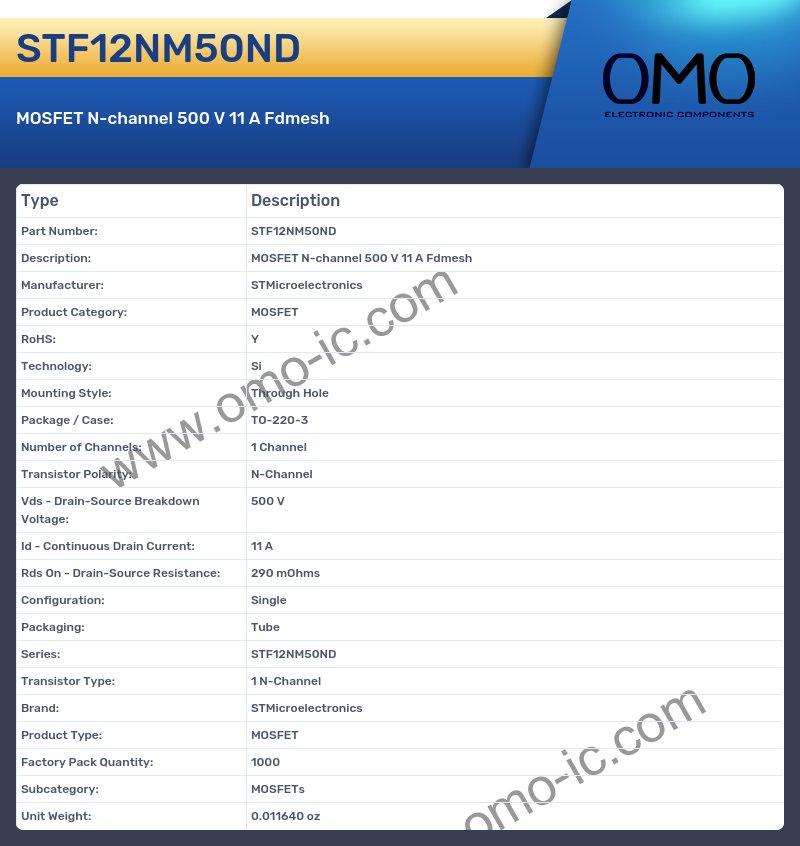 STF12NM50ND
