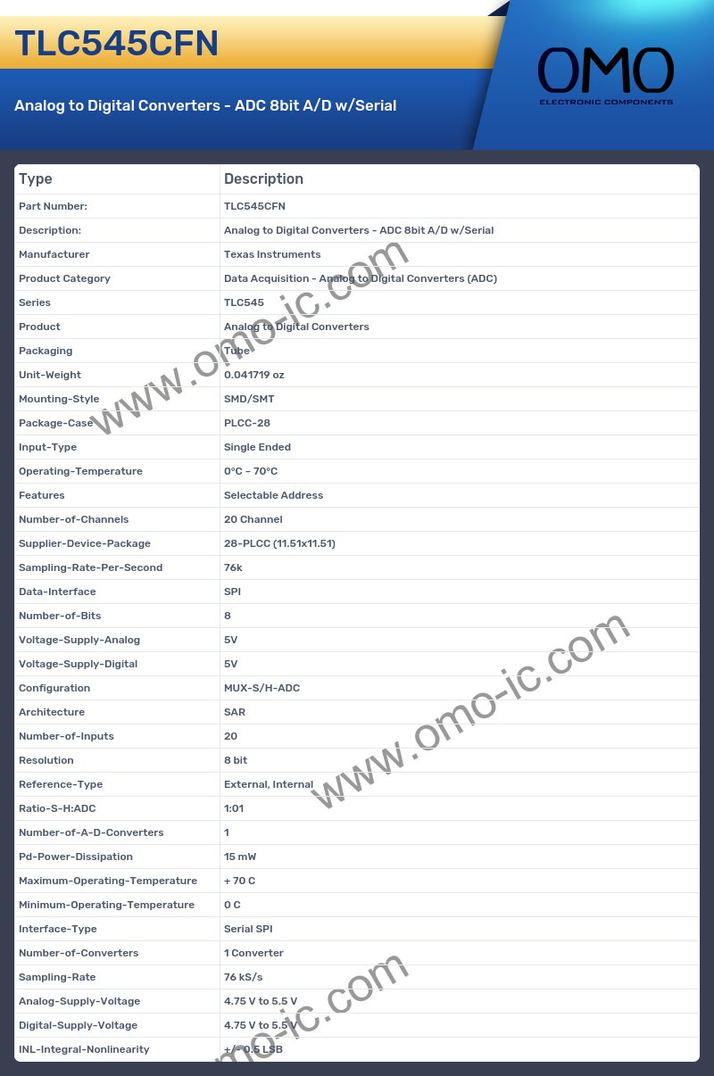 TLC545CFN