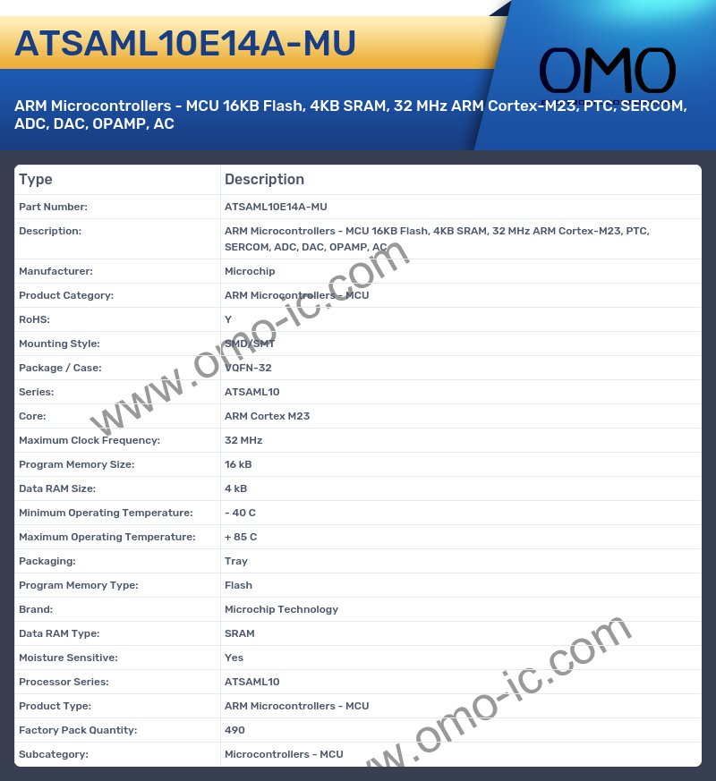 ATSAML10E14A-MU