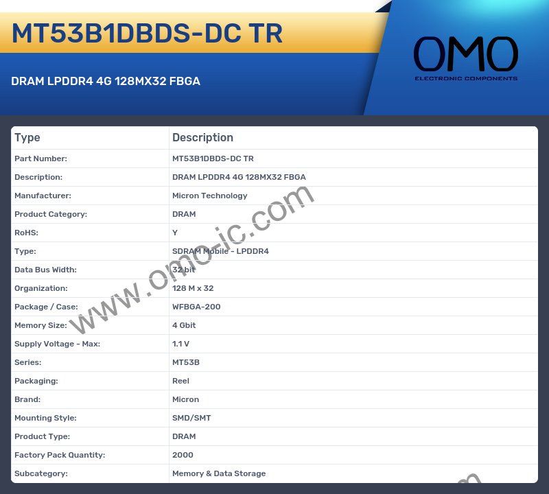 MT53B1DBDS-DC TR