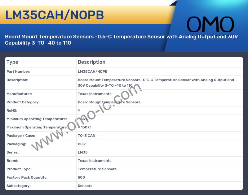 LM35CAH/NOPB