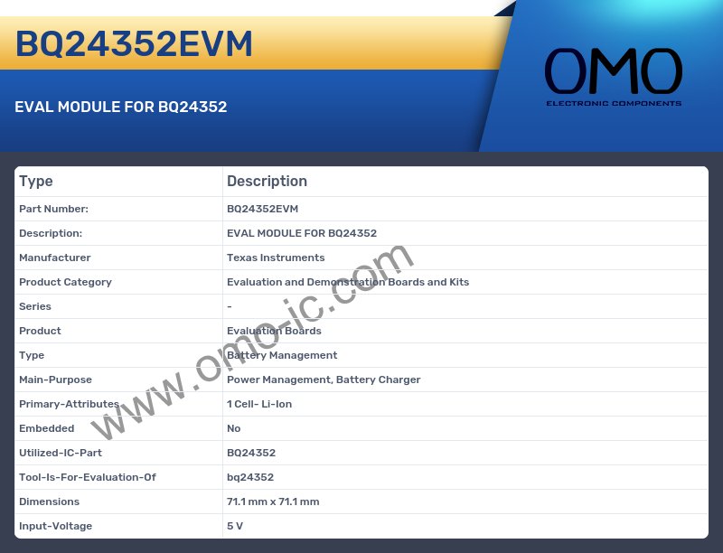 BQ24352EVM