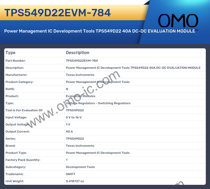 TPS549D22EVM-784