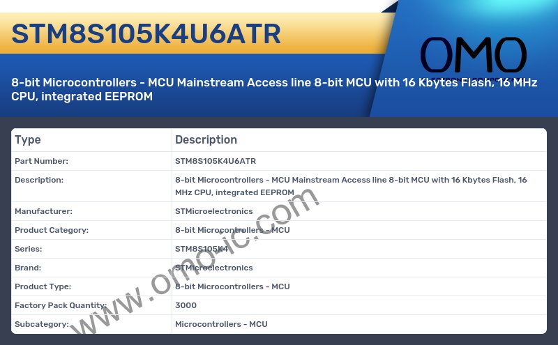 STM8S105K4U6ATR