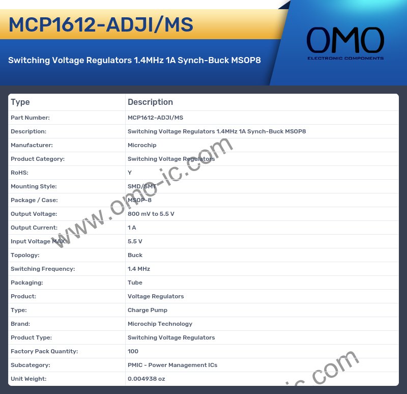 MCP1612-ADJI/MS