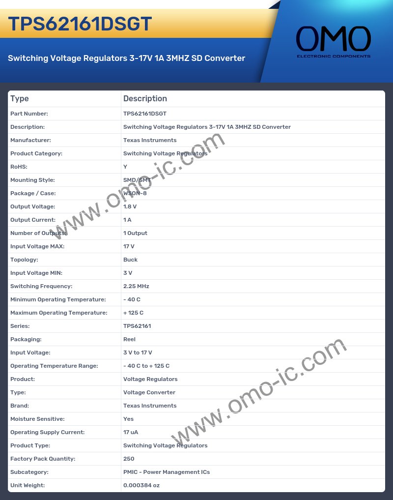 TPS62161DSGT