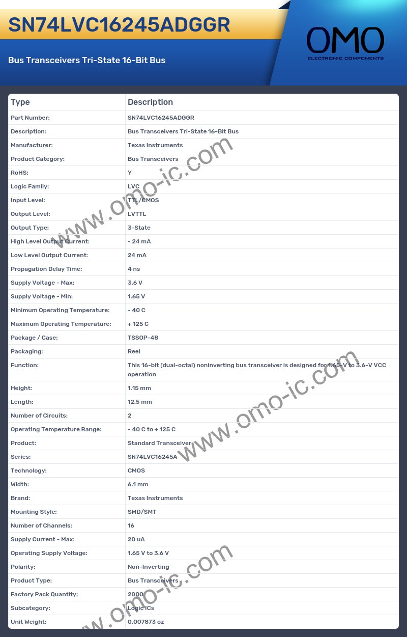 SN74LVC16245ADGGR