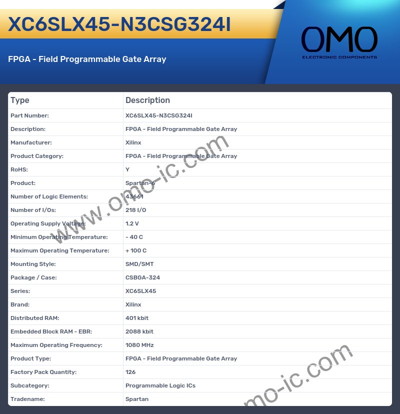 XC6SLX45-N3CSG324I