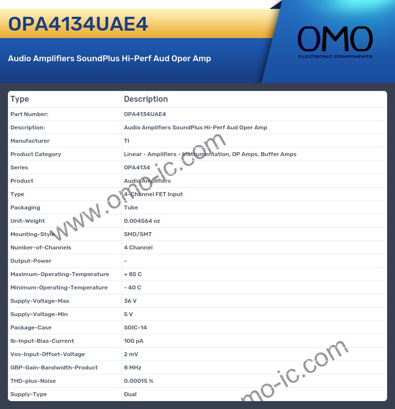 OPA4134UAE4