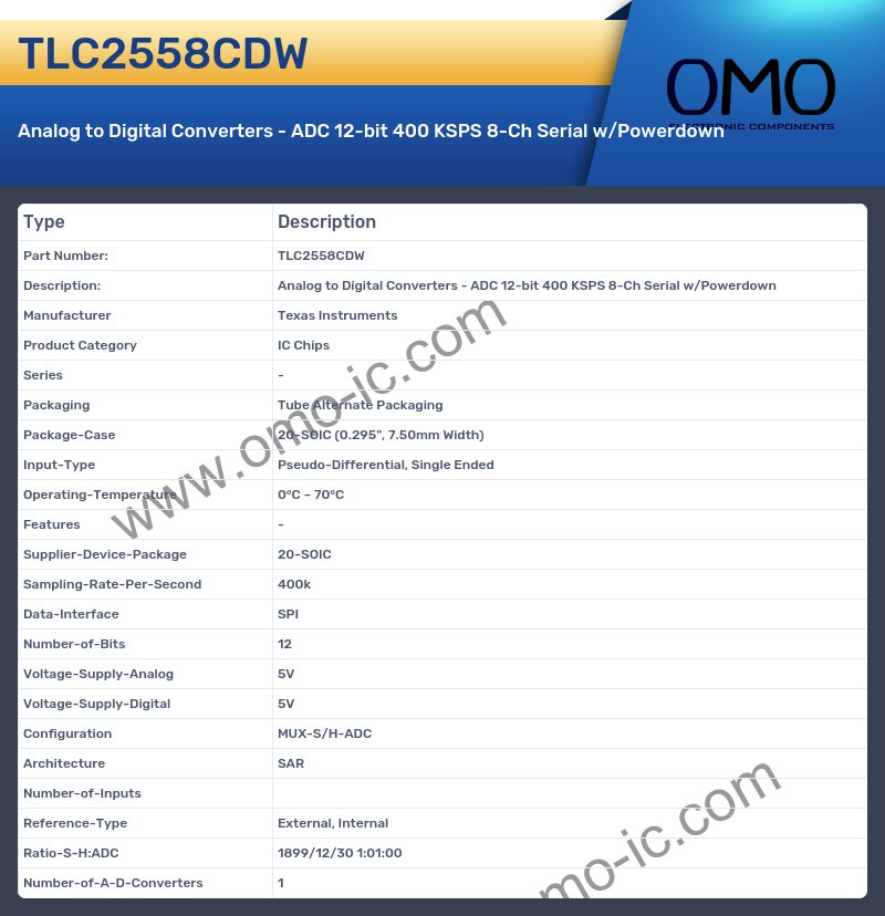 TLC2558CDW