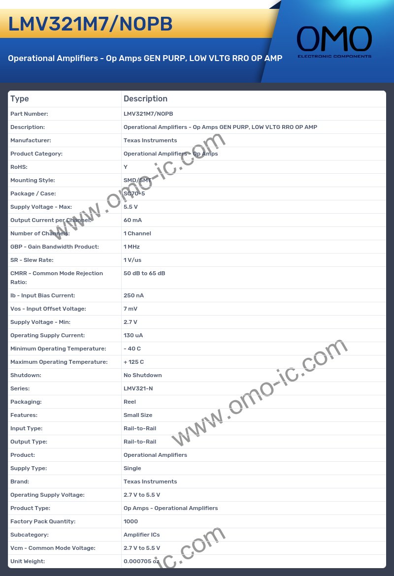 LMV321M7/NOPB