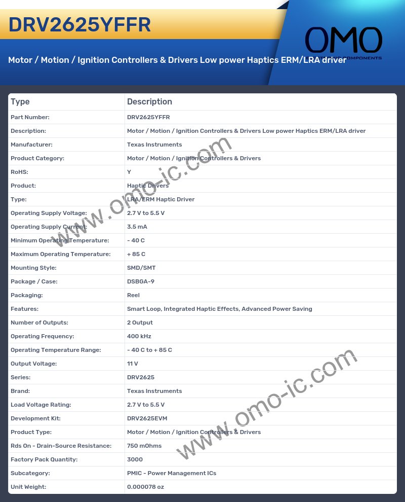 DRV2625YFFR