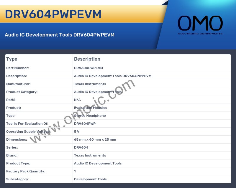 DRV604PWPEVM