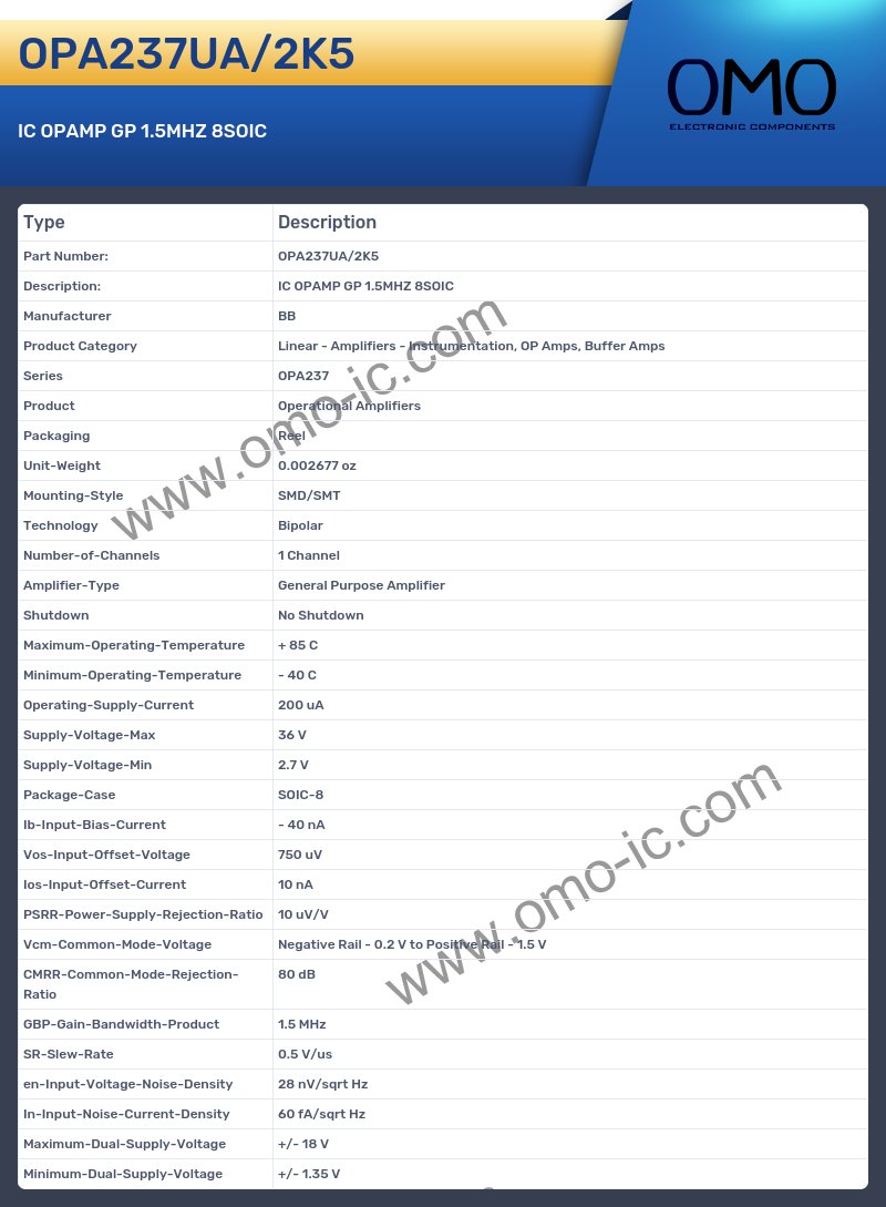 OPA237UA/2K5