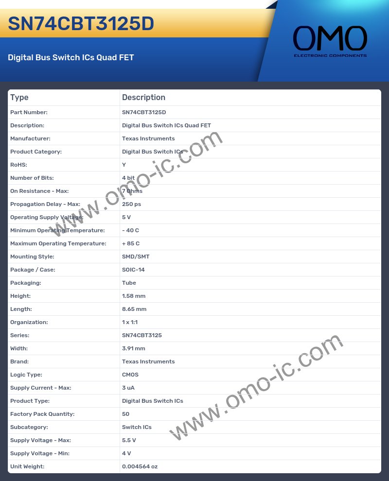 SN74CBT3125D