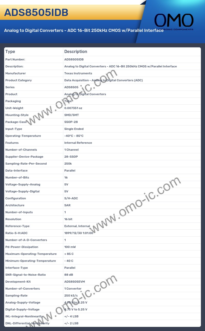 ADS8505IDB