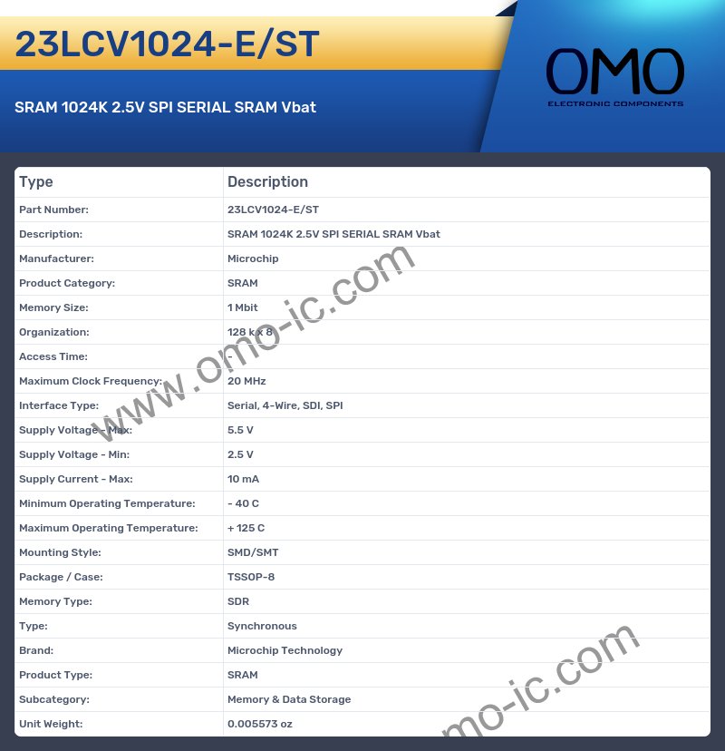 23LCV1024-E/ST