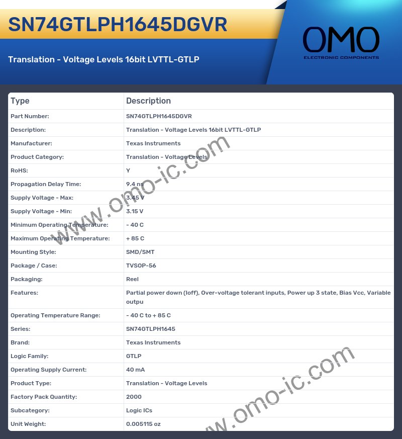 SN74GTLPH1645DGVR