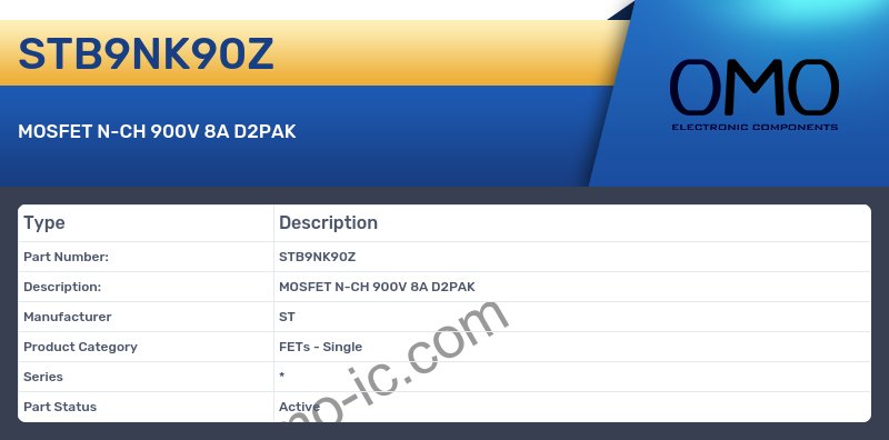 STB9NK90Z