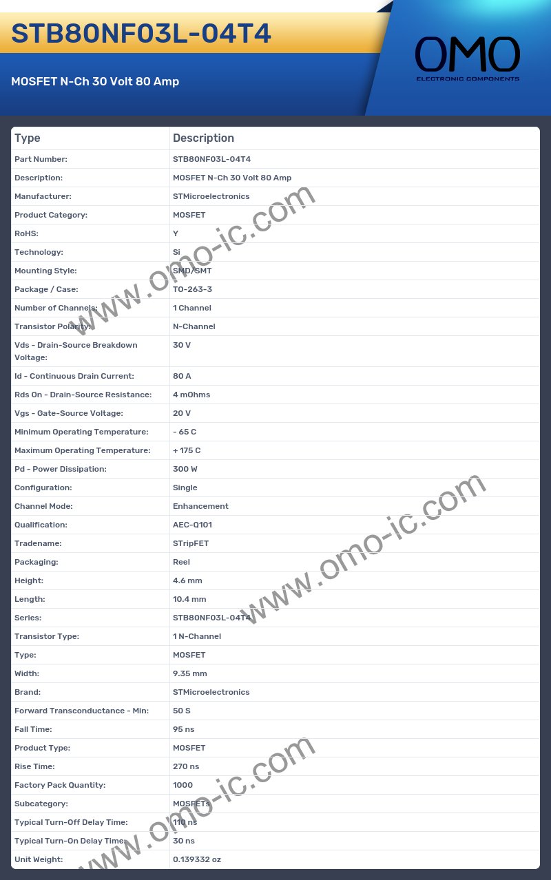 STB80NF03L-04T4