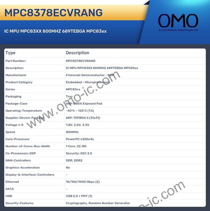 MPC8378ECVRANG