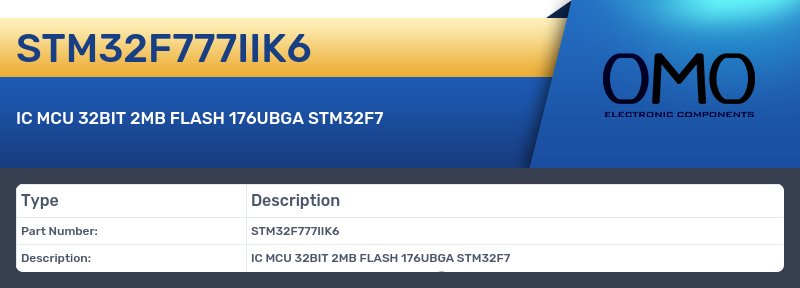 STM32F777IIK6