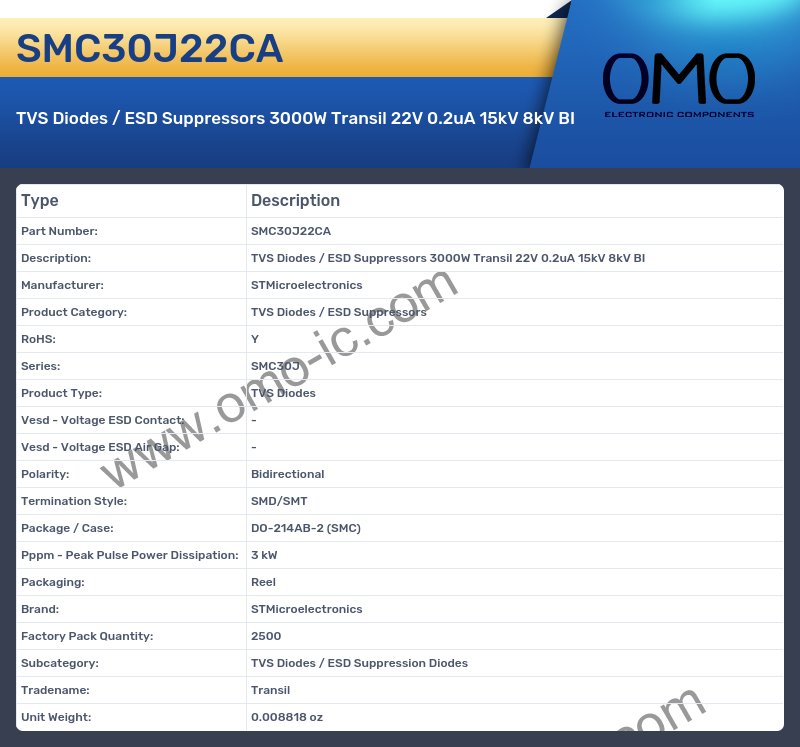 SMC30J22CA