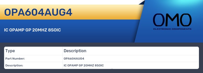 OPA604AUG4