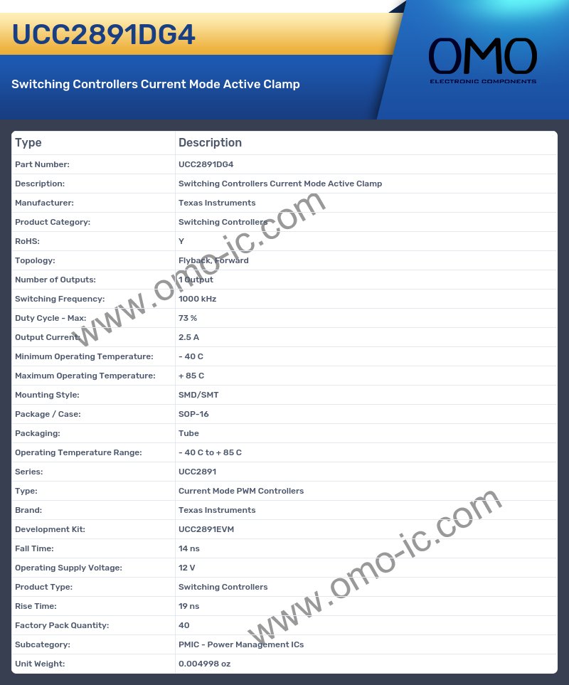 UCC2891DG4
