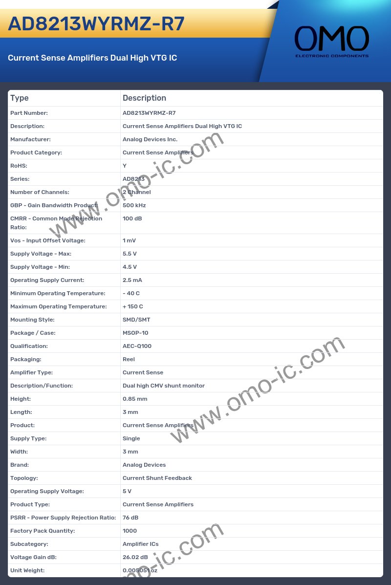 AD8213WYRMZ-R7