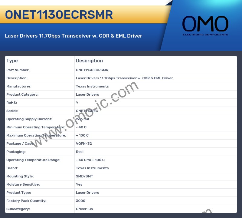 ONET1130ECRSMR