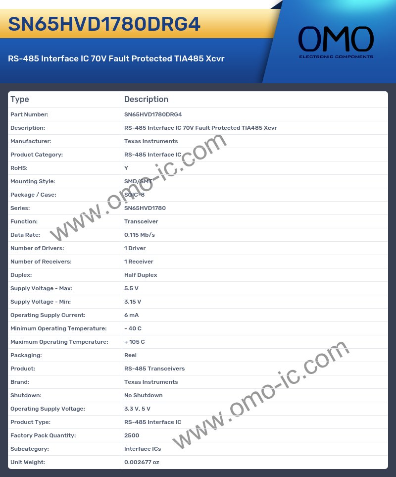 SN65HVD1780DRG4