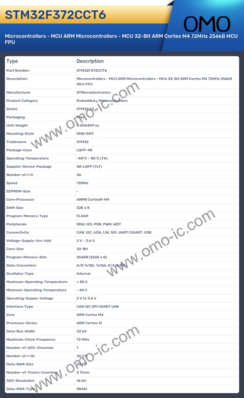 STM32F372CCT6