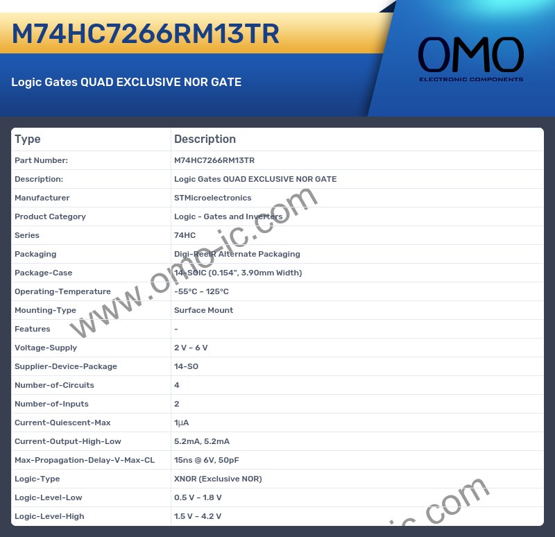 M74HC7266RM13TR