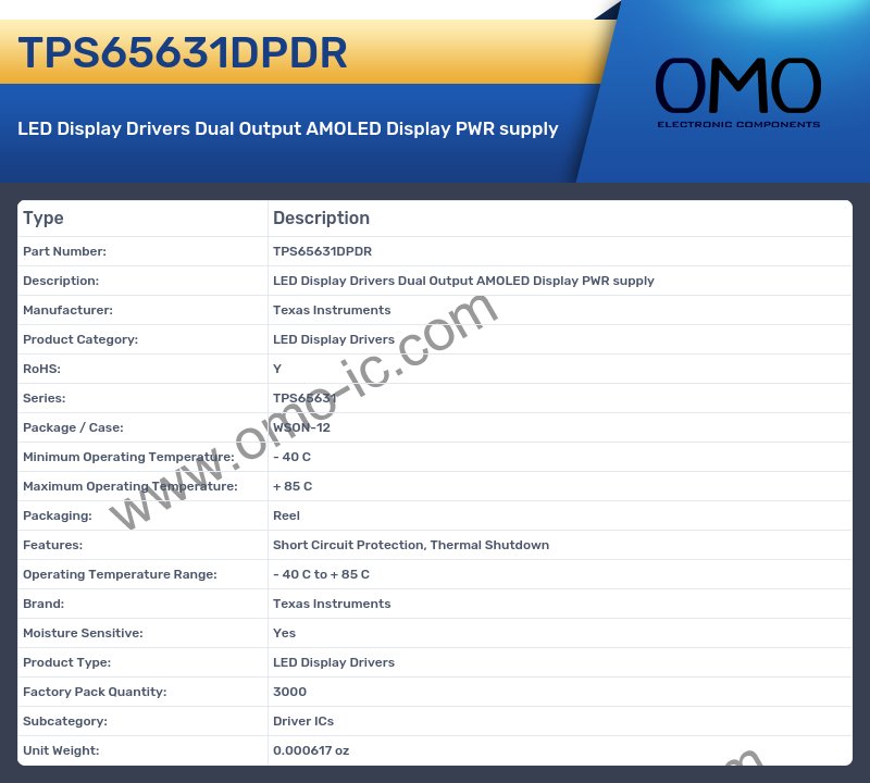 TPS65631DPDR