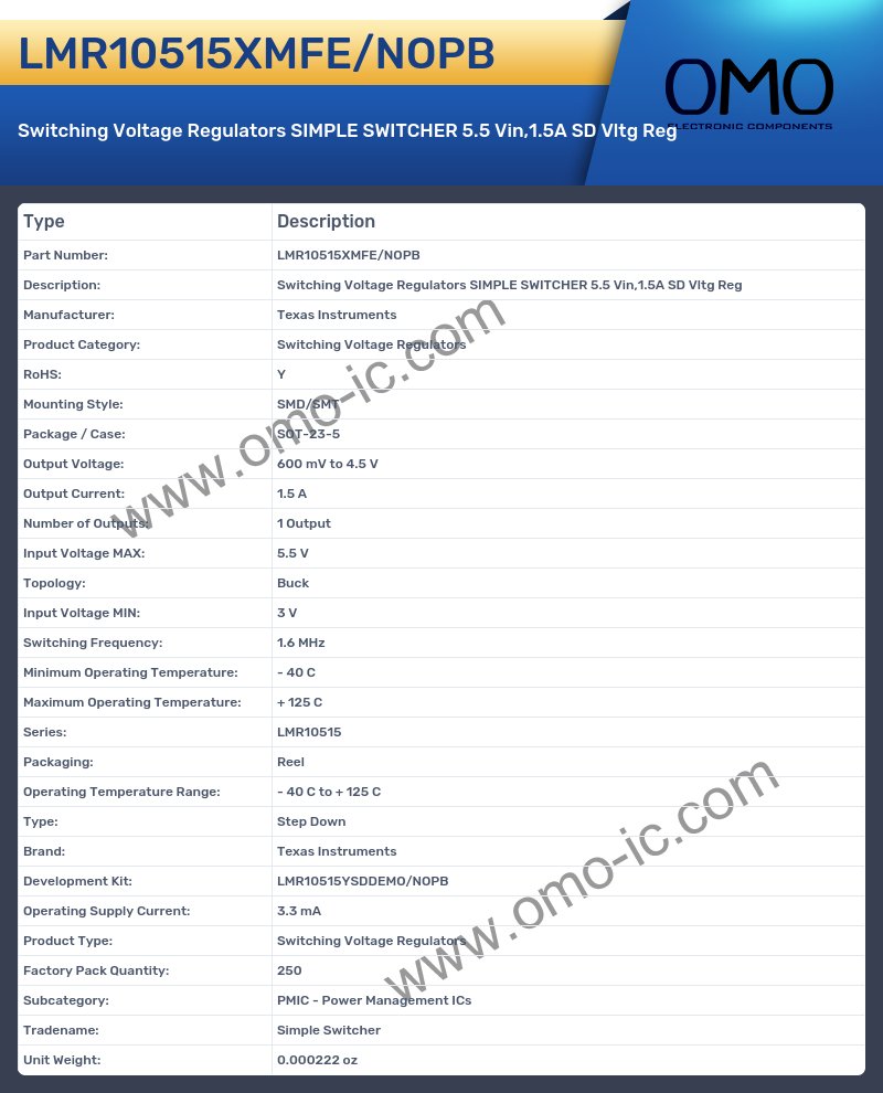 LMR10515XMFE/NOPB