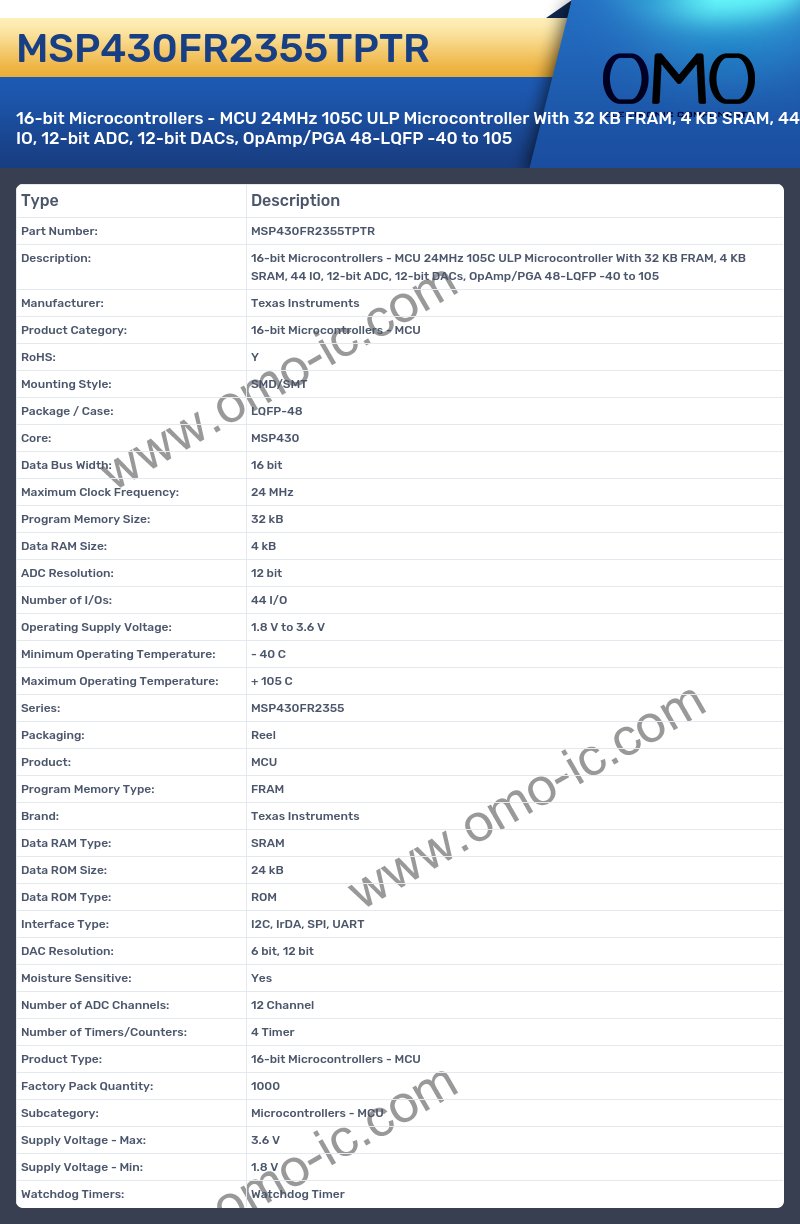MSP430FR2355TPTR