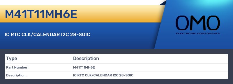 M41T11MH6E