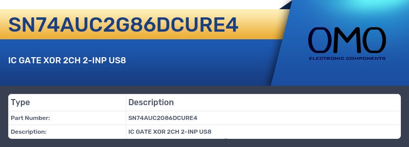 SN74AUC2G86DCURE4