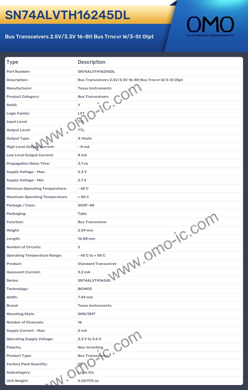 SN74ALVTH16245DL