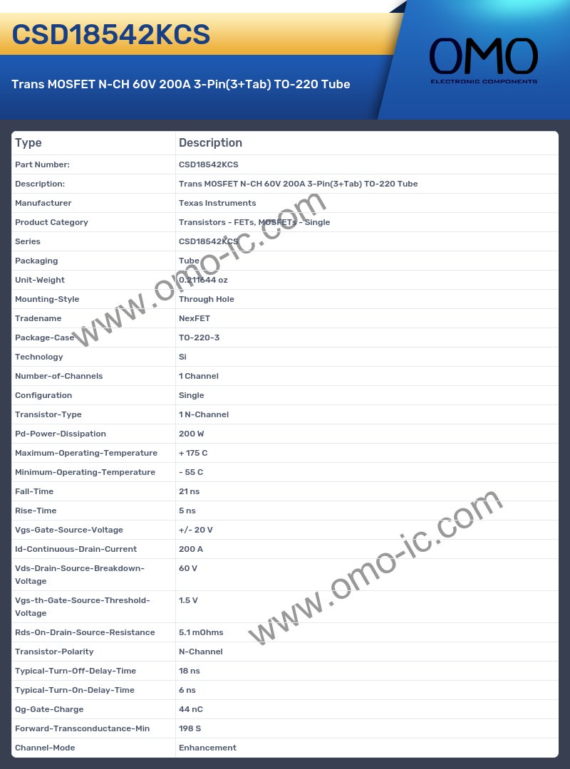 CSD18542KCS