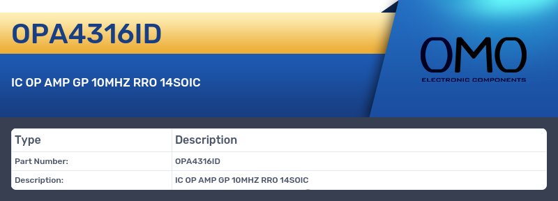 OPA4316ID