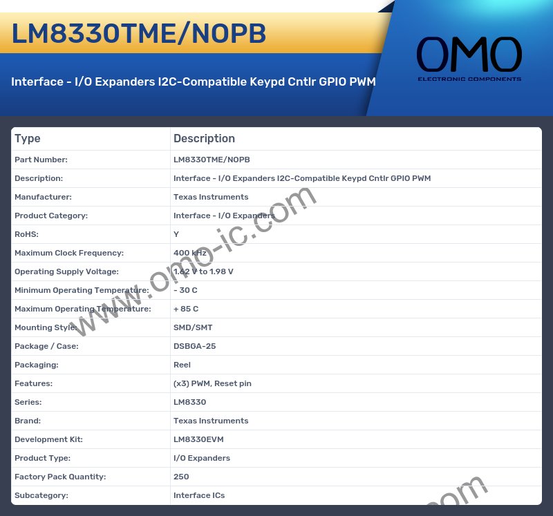 LM8330TME/NOPB