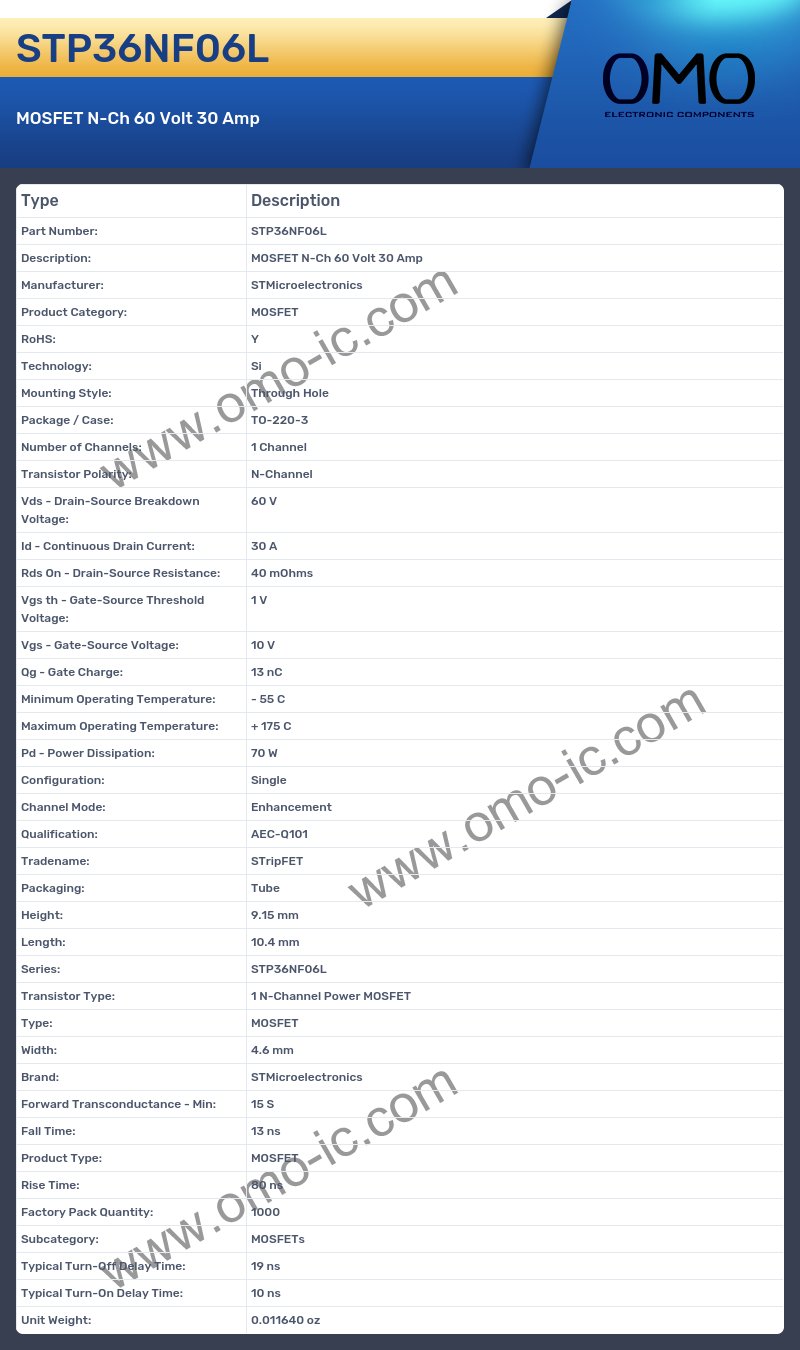 STP36NF06L