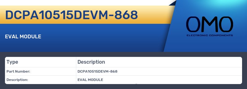 DCPA10515DEVM-868
