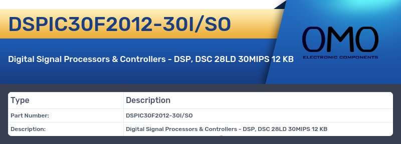 DSPIC30F2012-30I/SO
