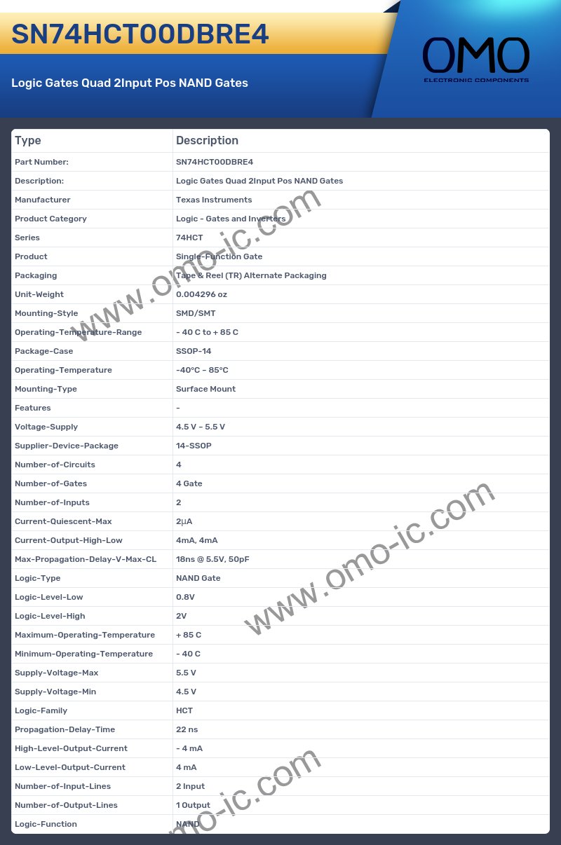 SN74HCT00DBRE4