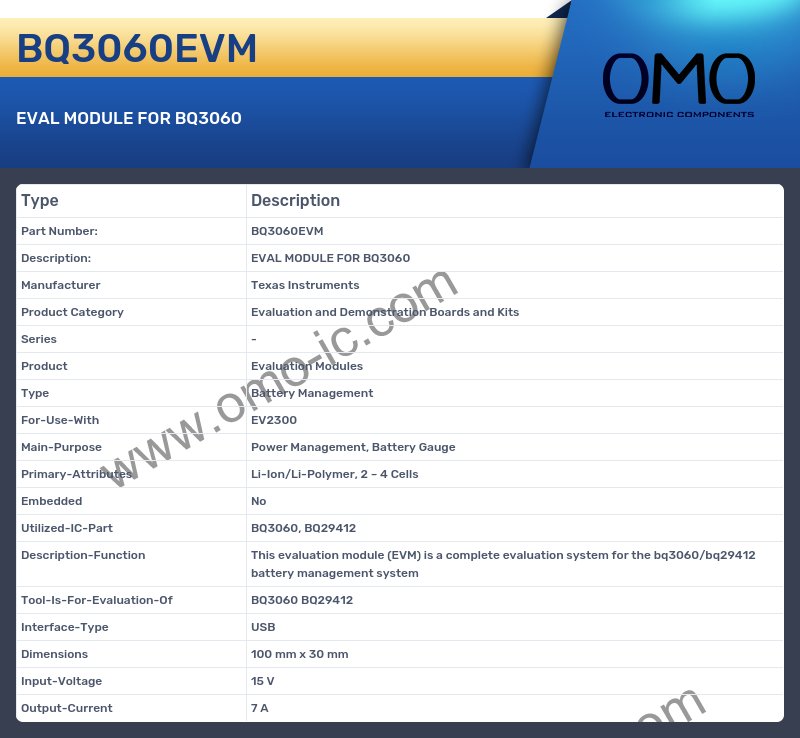 BQ3060EVM