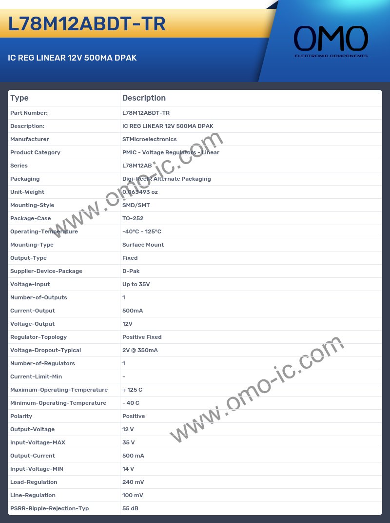 L78M12ABDT-TR